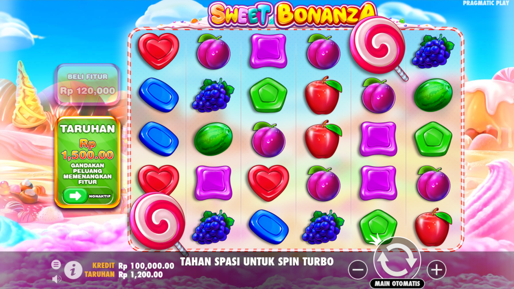 Mainkan Kasino Sweet Bonanza